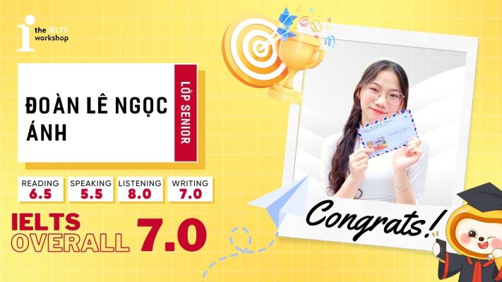 Đoàn Lê Ngọc Ánh – Hành trình từ con số 0 đến 7.0 IELTS Writing