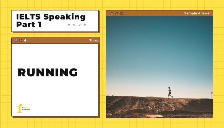 running ielts speaking part 1