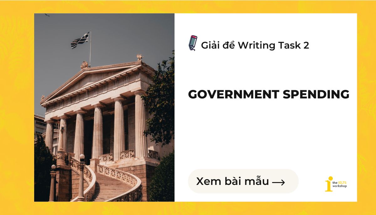 government spending ielts writing task 2