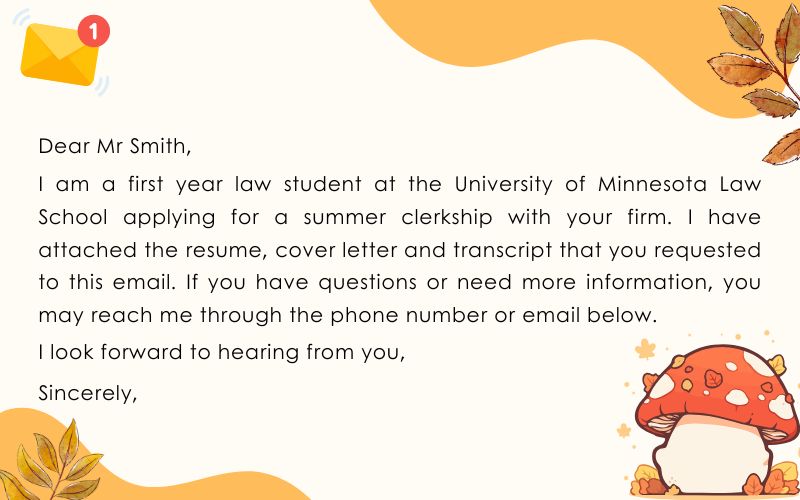 mẫu email xin việc bằng tiếng anh