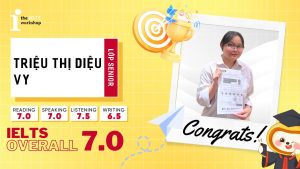 Triệu Thị Diệu Vy – Hành trình nỗ lực từ con số 0 đến 7.0 IELTS Speaking