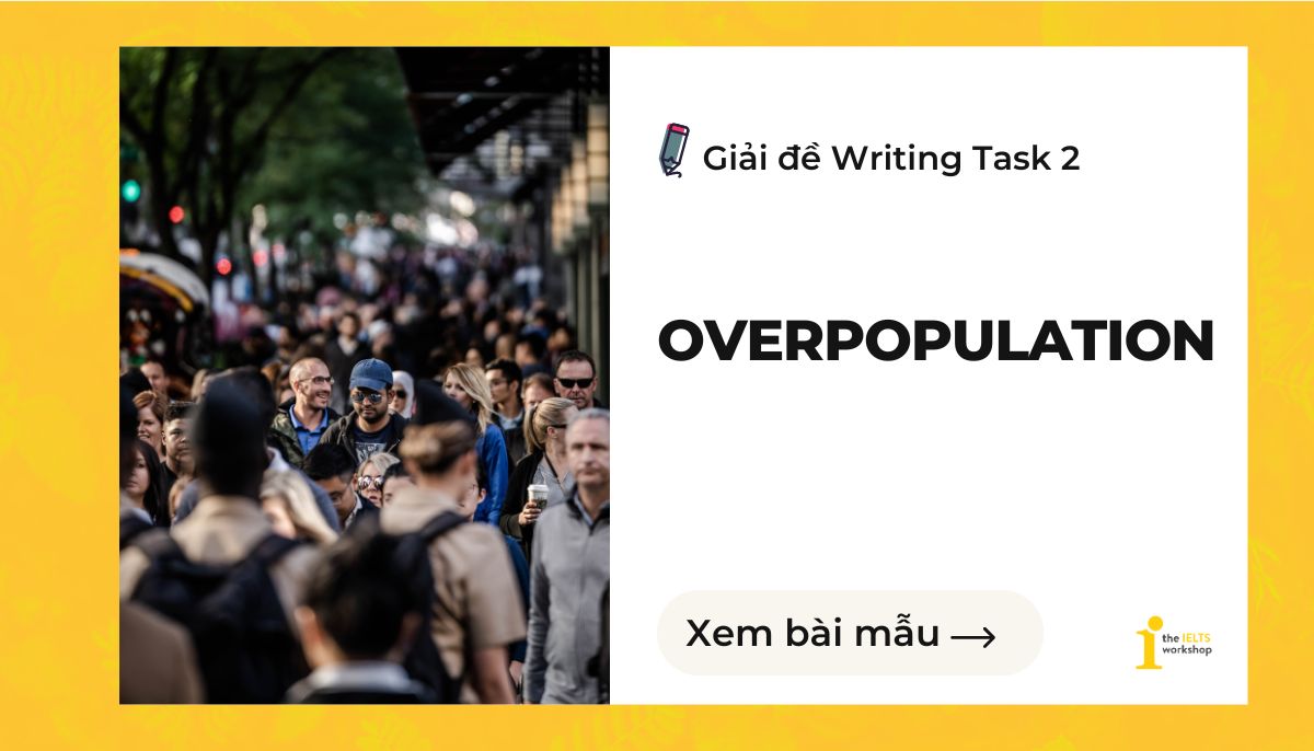 overpopulation ielts writing task 2