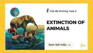 ielts essay on animal extinction