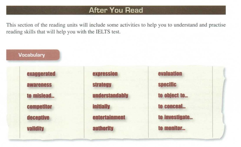 After you read
