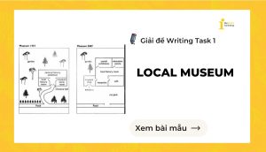 Giải đề IELTS Writing Task 1: Local Museum