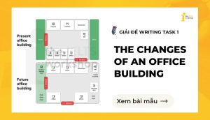 Giải đề IELTS Writing Task 1: The changes of an office building