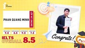 Phan Quang Minh – Hành trình đạt 8.5 IELTS sau khoá học Master Online