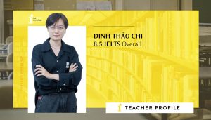 Giáo viên Đinh Thảo Chi