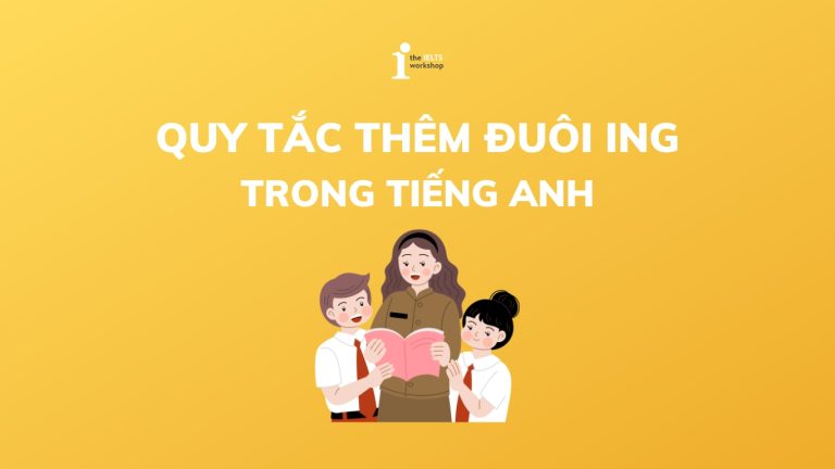 quy tắc thêm đuôi ing