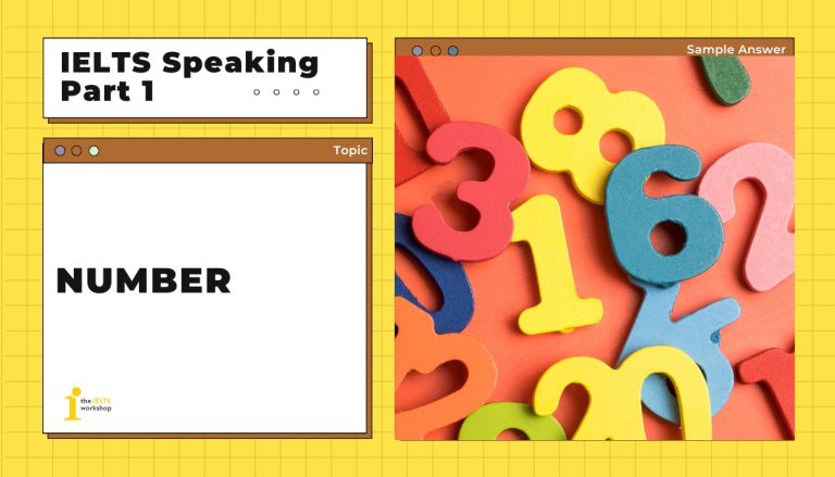 Number IELTS Speaking Part 1