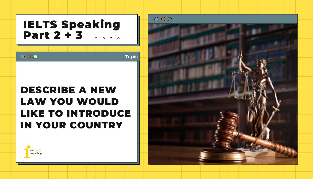 Describe a new law you would like to introduce in your country