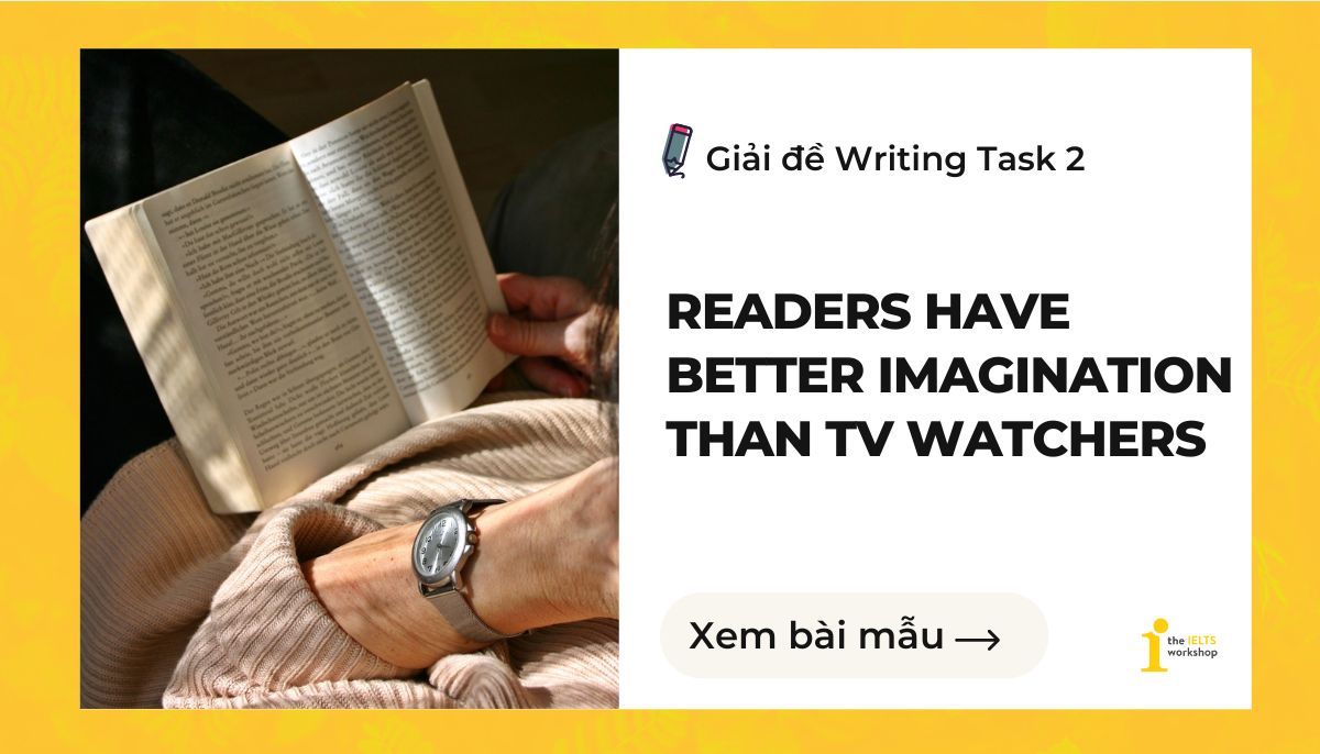 Readers have better imagination than TV watchers