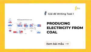 Giải đề IELTS Writing Task 1: Producing electricity from coal