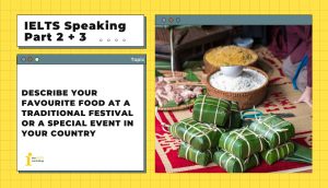 Describe your favourite food… | IELTS Speaking Part 2 + 3