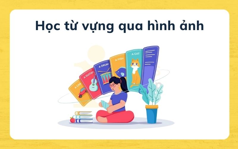 Cách ghi nhớ từ vựng tiếng Anh qua hình ảnh