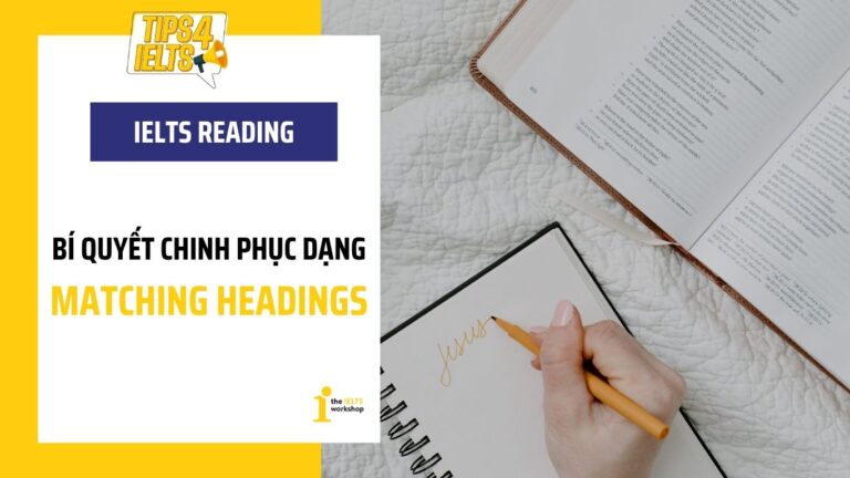 matching heading ielts reading