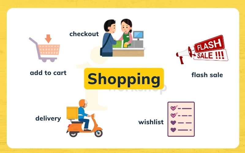 từ vựng chủ đề shopping