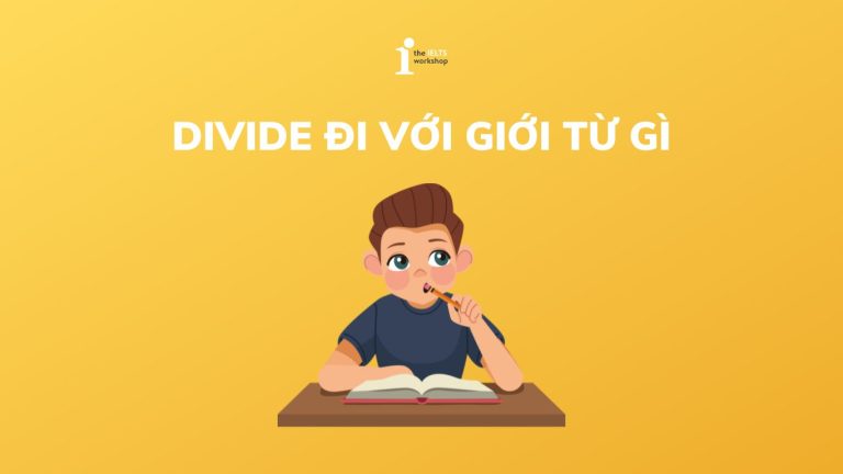 Divide đi với giới từ gì