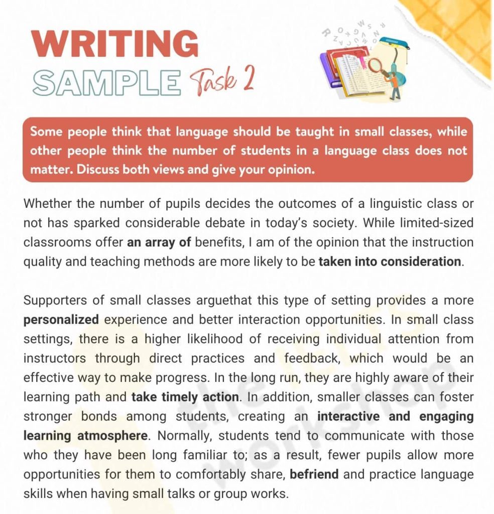 Sample Language teaching IELTS Writing Task 2