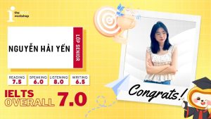 Nguyễn Hải Yến – Học viên 7.0 IELTS