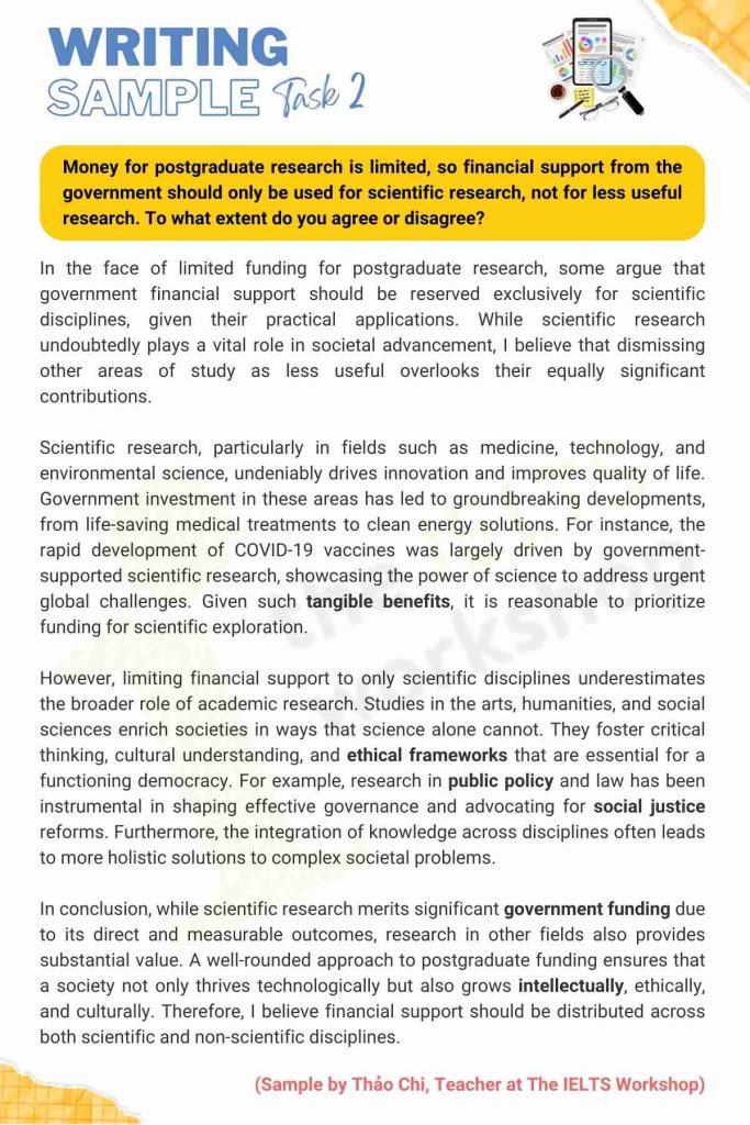 Money for postgraduate research is limited