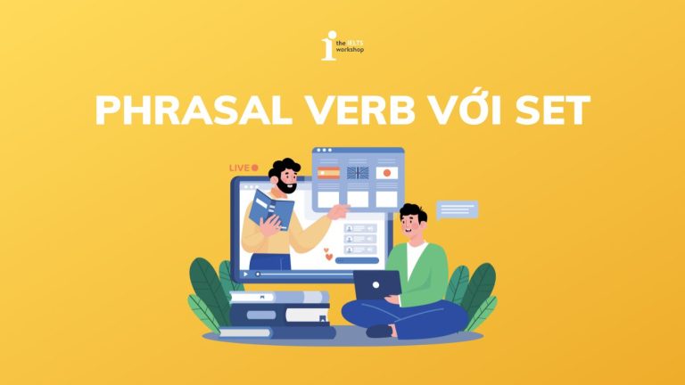 phrasal verb với set