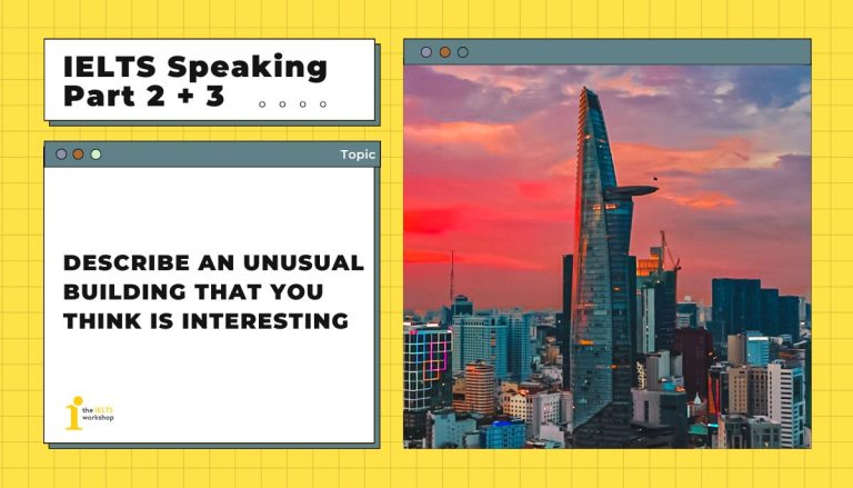 Describe an unusual building that you think is interesting theme
