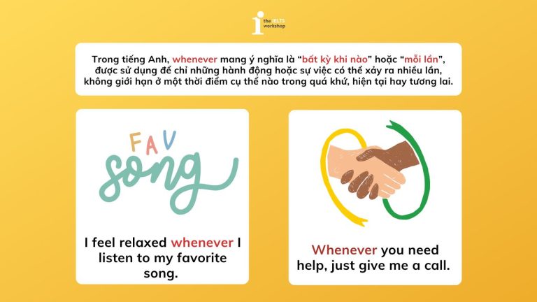 Whenever There Cấu trúc whenever: Công thức, cách dùng và bài tập
