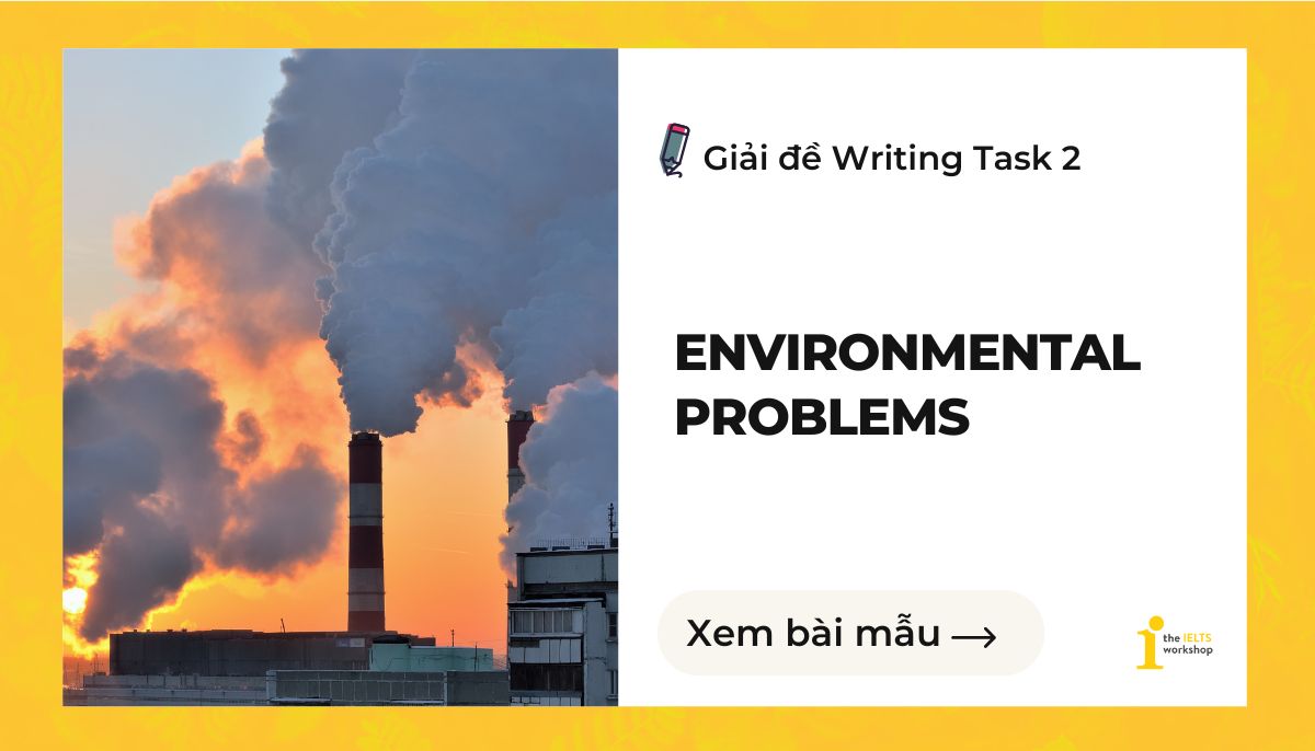 Environmental problems such as pollution theme