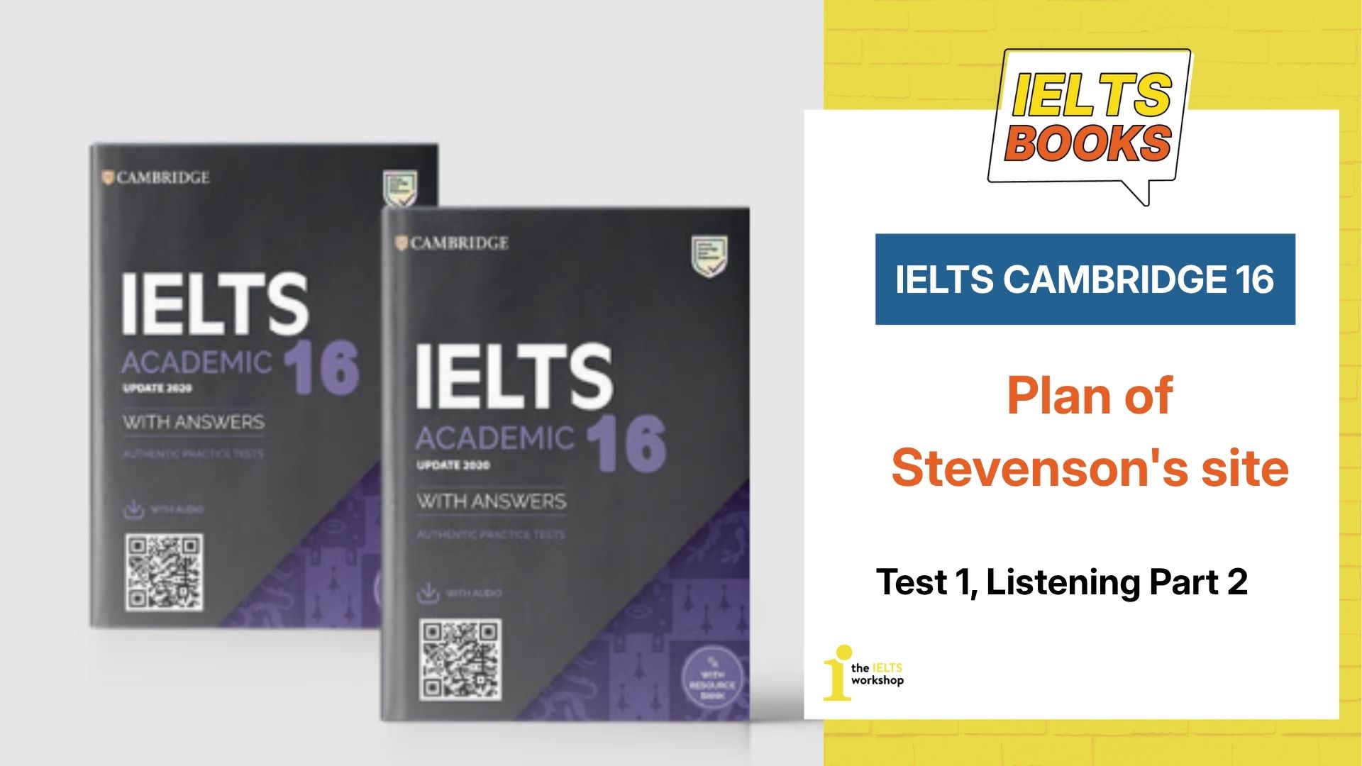 Cambridge 16 Test 1 Listening Part 2