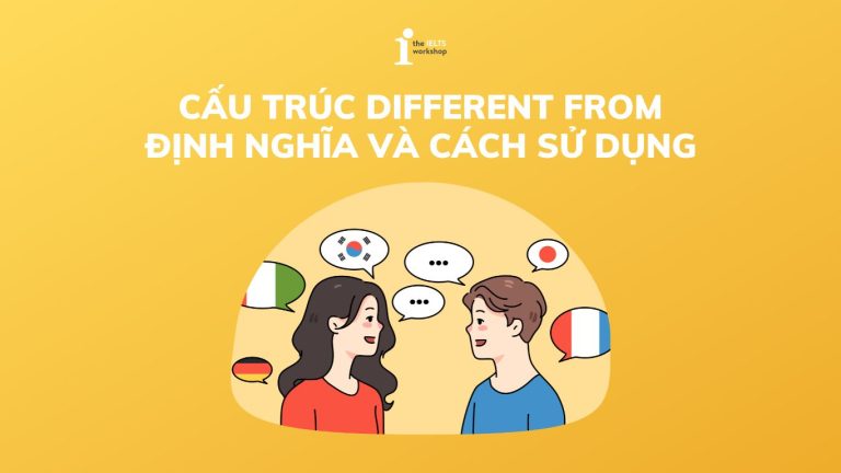 Cấu trúc different from