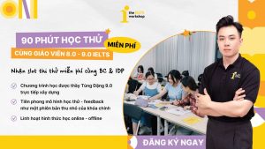 [Hà Nội] Học thử IELTS tại The IELTS Workshop tháng 6