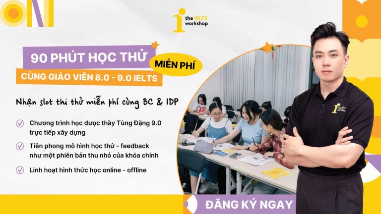 Học thử ielts tháng 6