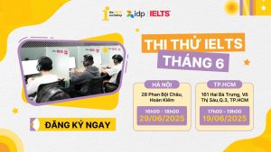 [TIWxIDP] Thi thử IELTS tháng 6 cùng IDP – Chạm Band cùng TIW