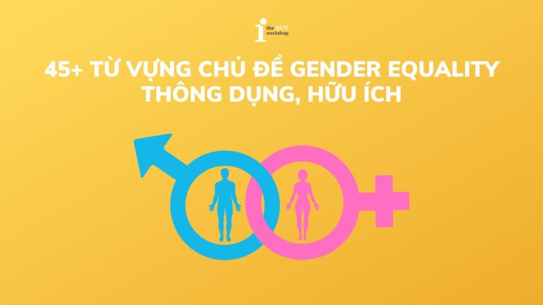 từ vựng chủ đề gender equality