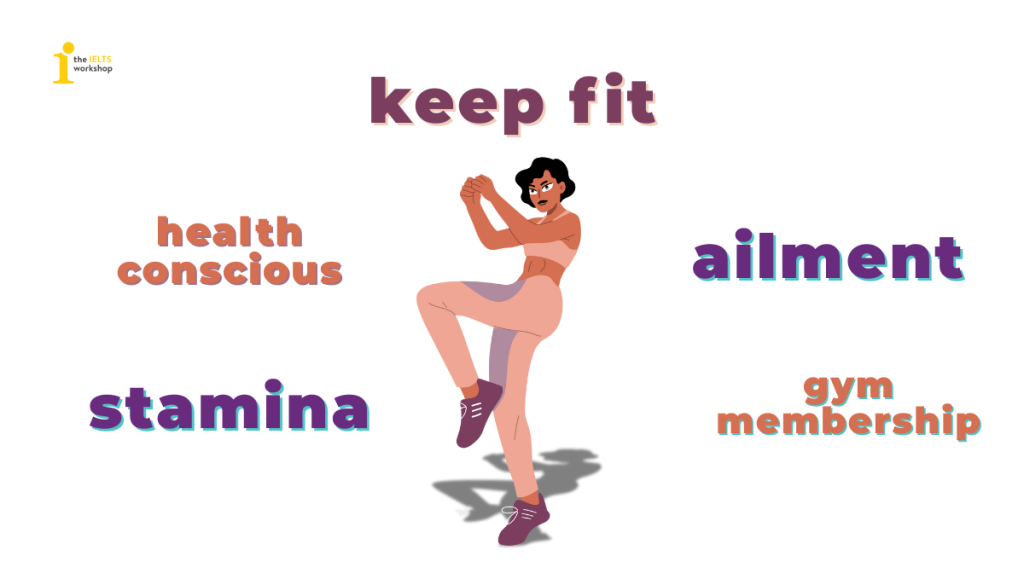 Describe something you do to keep fit and healthy