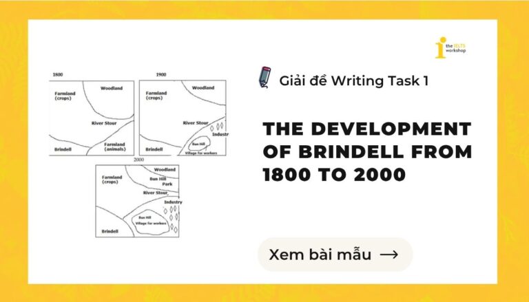 The development of Brindell from 1800 to 2000