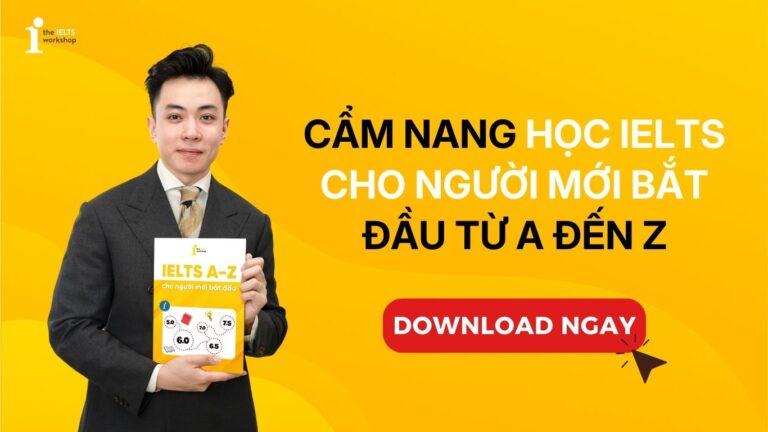 cẩm nang học ielts cho người mới bắt đầu