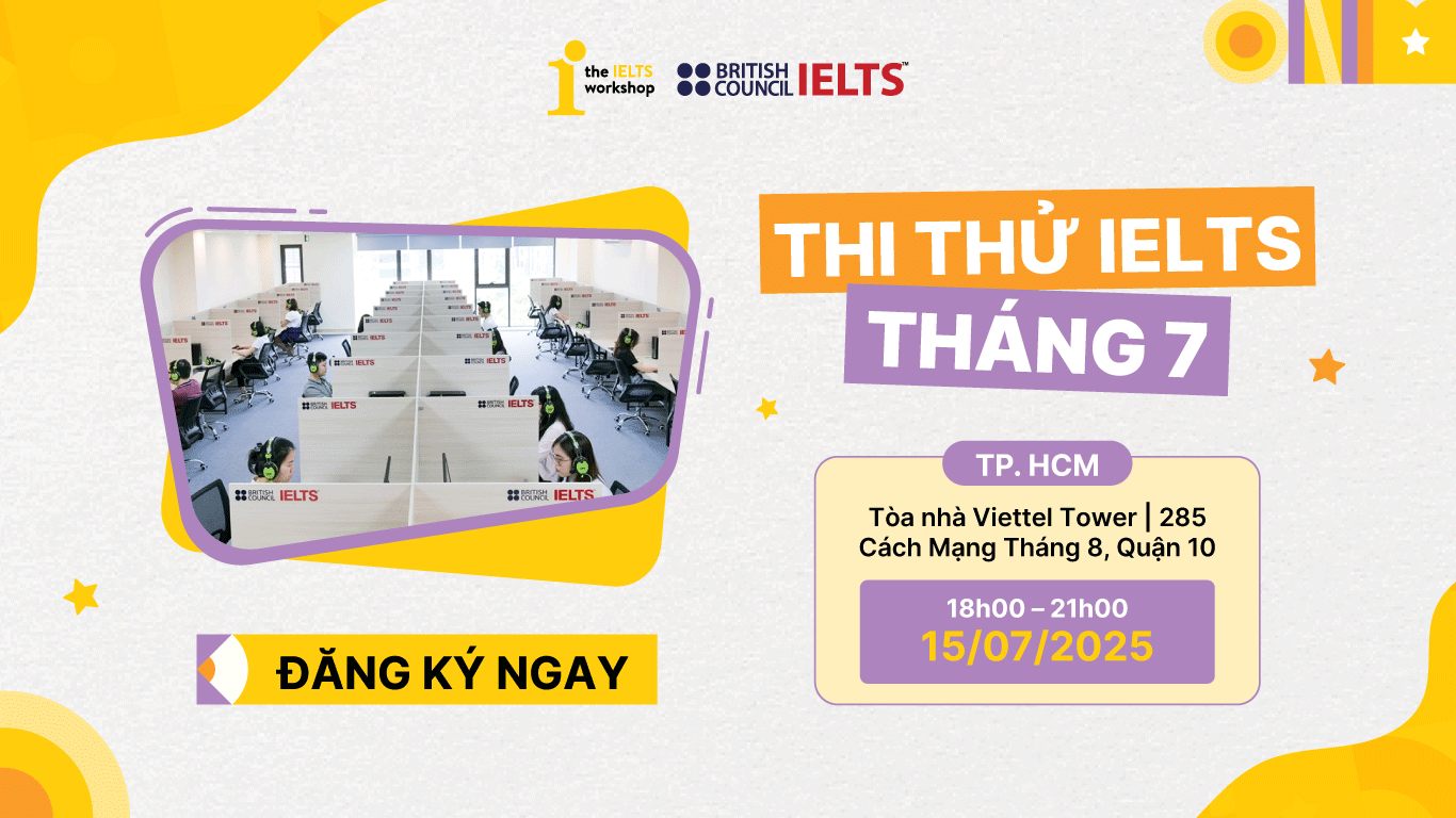 thi thử ielts tháng 7 cùng bc
