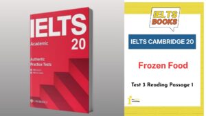 Giải chi tiết Cambridge 20 Test 3 Reading Passage 1: Frozen Food