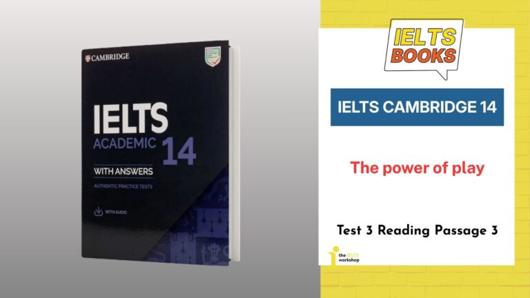 Giải chi tiết Cambridge 14 Test 3 Reading Passage 3: The power of play