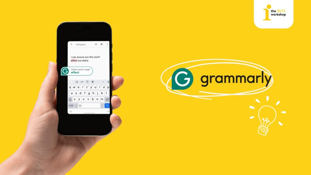 công cụ ai hỗ trợ học ielts grammarly