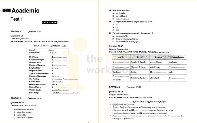 IELTS Simulation Test