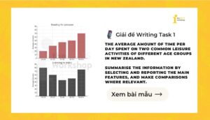 Giải IELTS Writing Task 1: Two common leisure activities of different age groups