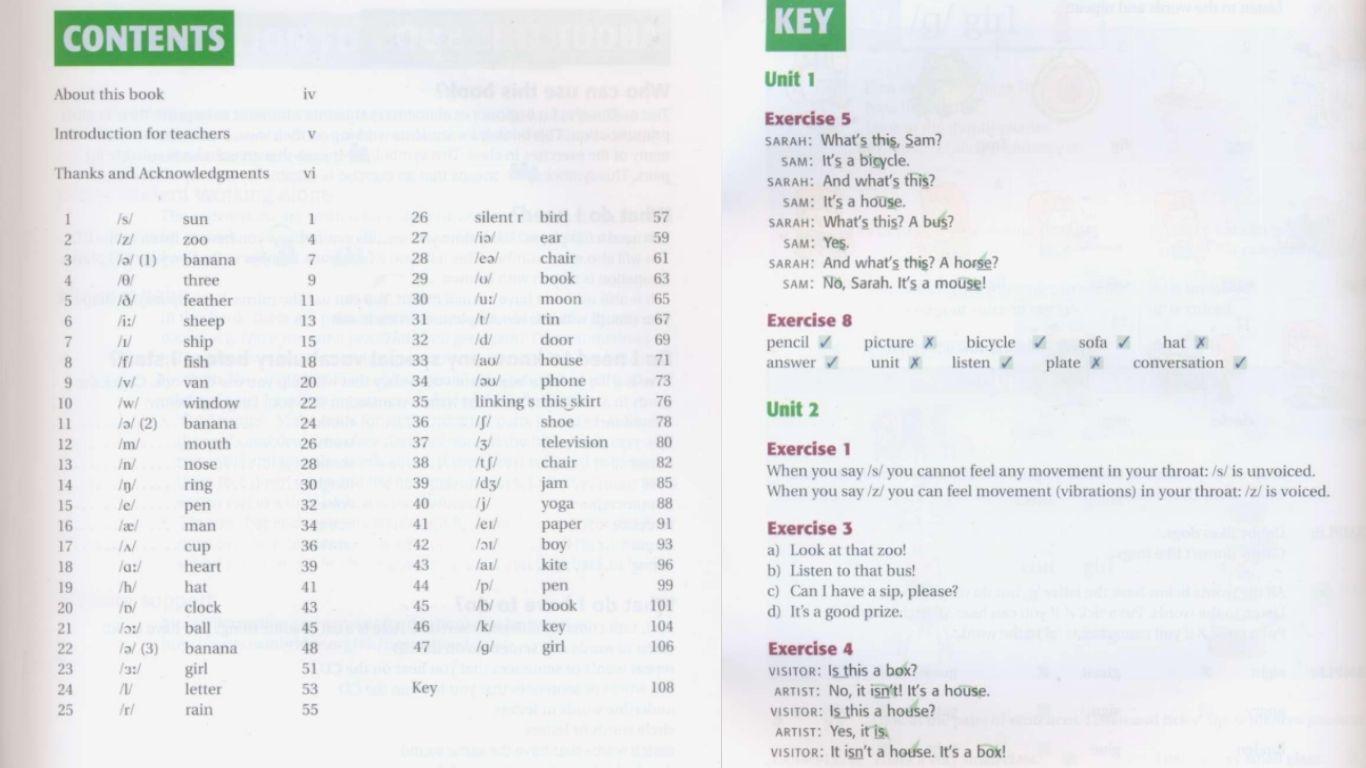 Tải sách Tree or Three PDF bản đẹp - Sách luyện phát âm hay