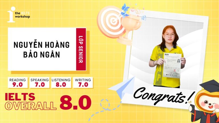 Nguyễn Hoàng Bảo Ngân - Màn lột xác chạm mốc 8.0 IELTS