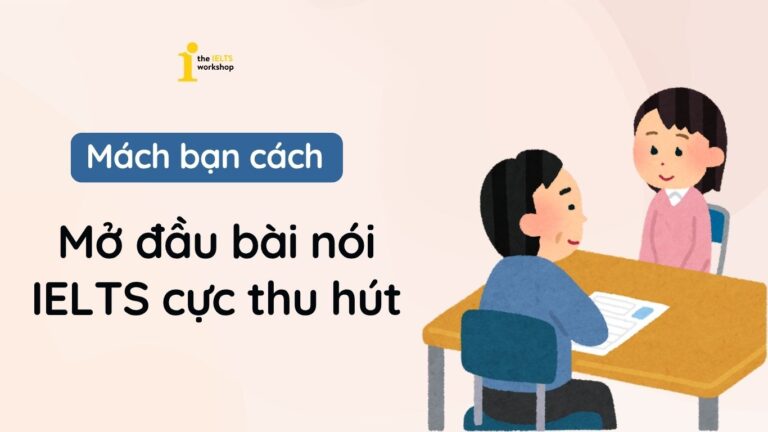 cách mở đầu bài nói ielts