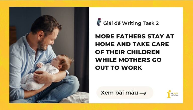 more fathers stay at home and take care of their children while mothers go out to work