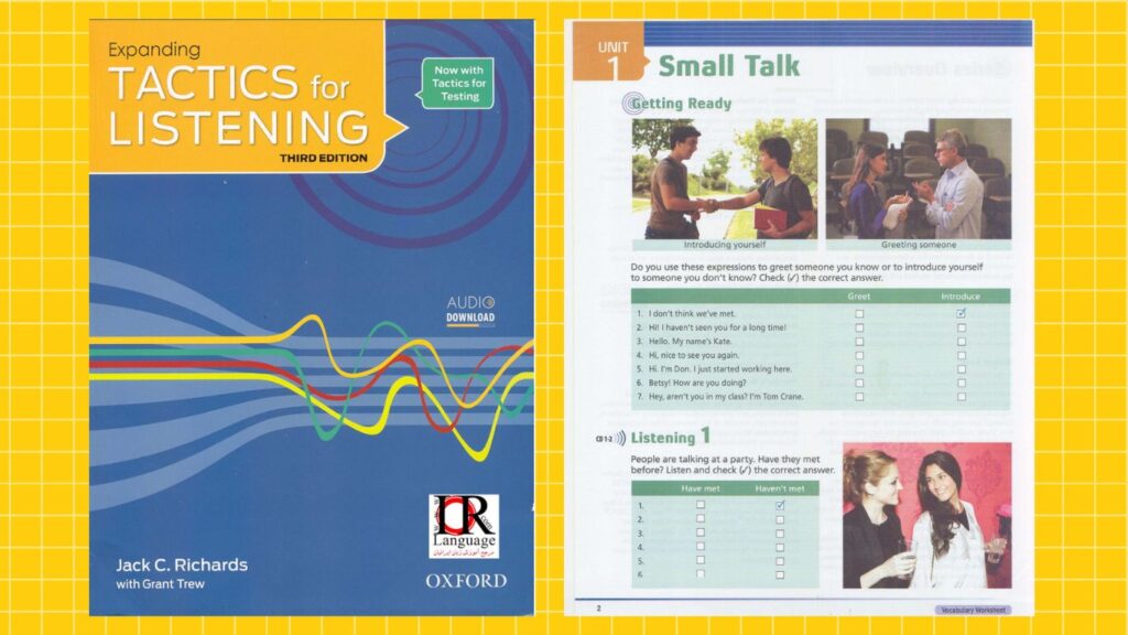 tatics for listening expanding