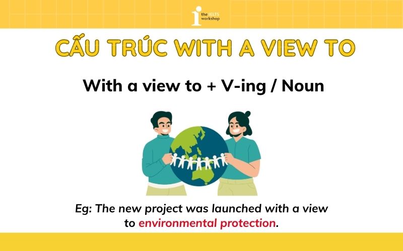 cấu trúc with a view to là gì